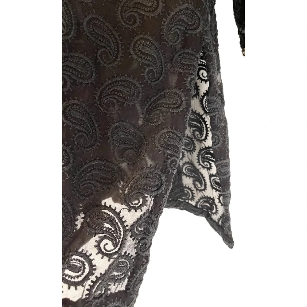 ❤️ NWT! Kareena’s Resort Tunic with Sequins x Rhinestones - Picture 6 of 10